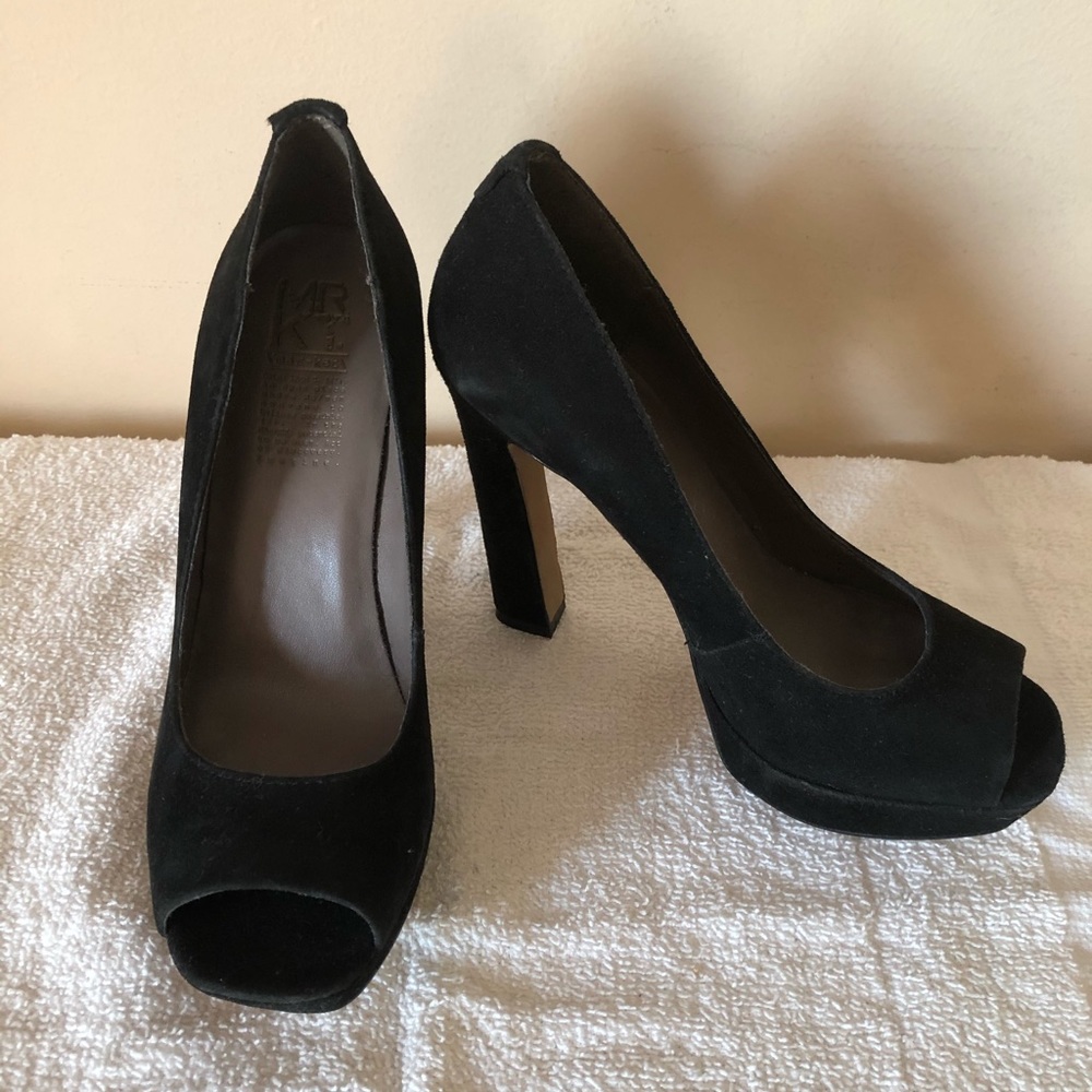 🆕MR. KT SUEDE STILETTOS 👠6.5